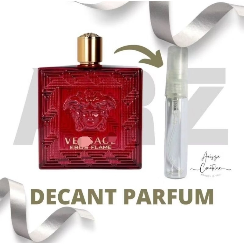 DECANT VSC EROS FLAME for Men EDP BOTOL KACA