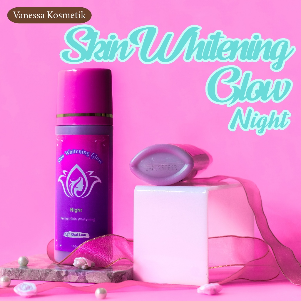 [ ORIGINAL ] HB UNGGU NIGHT GLOW 4x DOSIS TINGGI PEMUTIH BADAN CEPAT