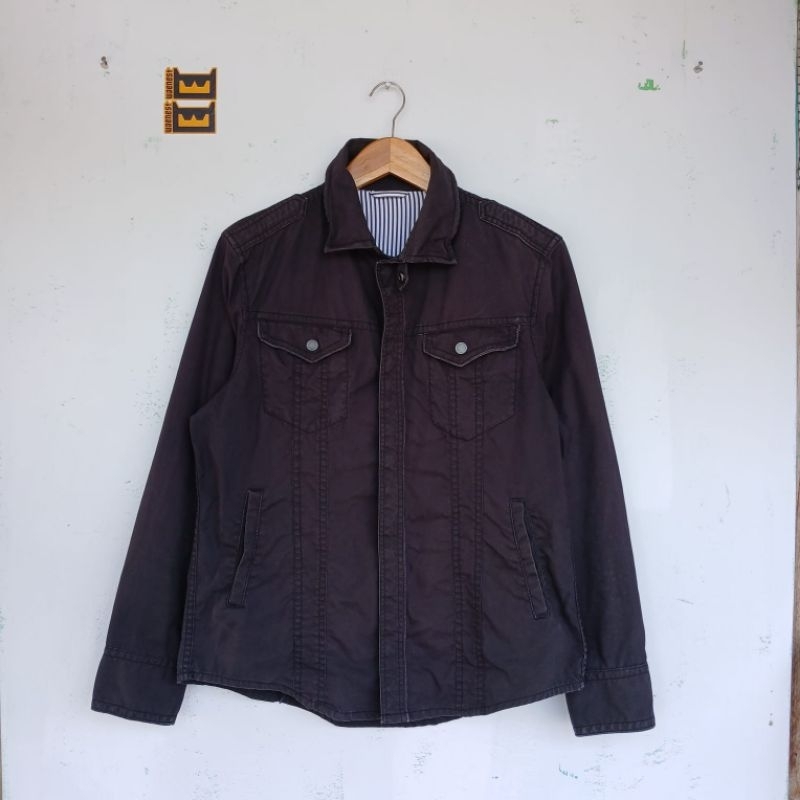 Jacket Trucker Uniqlo Canvas