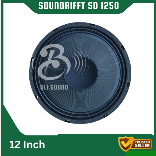 SPEAKER KOMPONEN SOUNDRIFFT SD 1250 12 INCH FULL RANGE WOOFER 12IN ORIGINAL 500 WATT