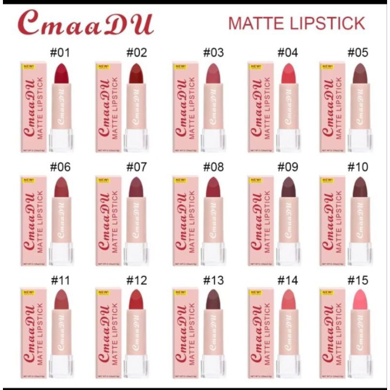 CMAADU WATERPROOF MATTE LIPSTICK