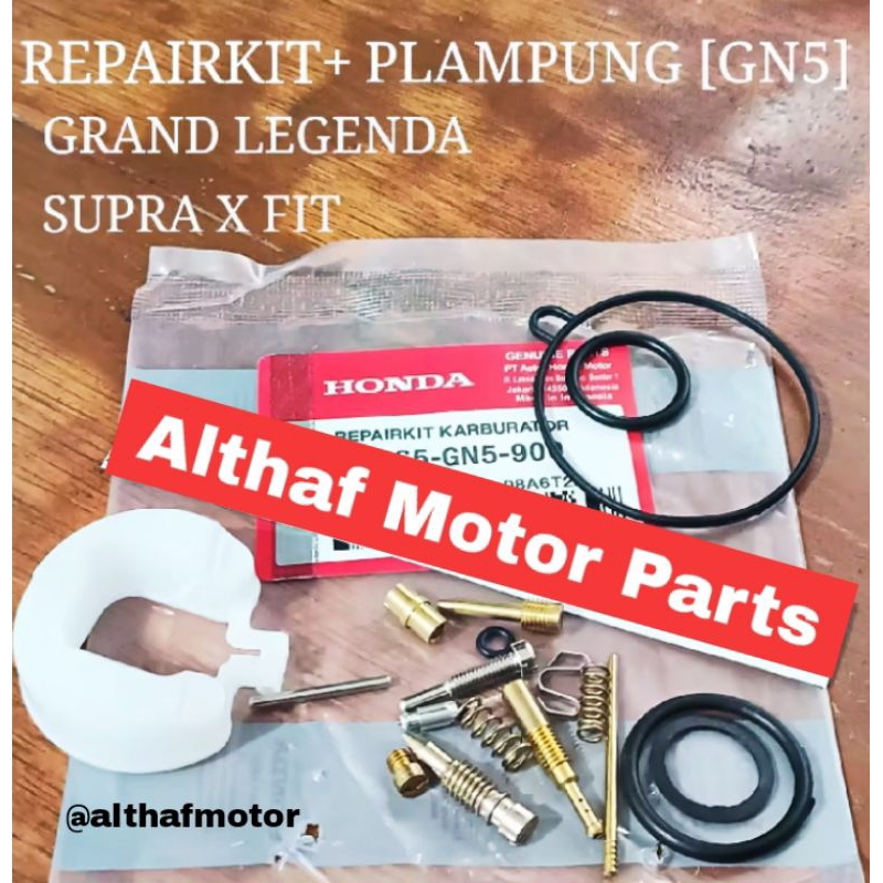 REPAIRKIT + PLAMPUNG KARBU [ GN5 ] GRAND LEGENDA SUPRA X LAMA SUPRA FIT LAMA PARKIT PELAMPUNG KARBUR