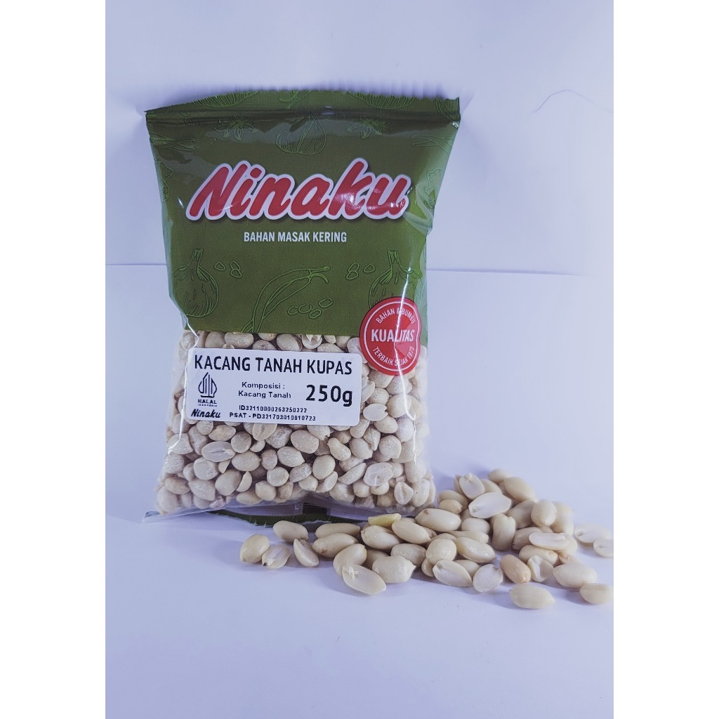

Ninaku Kacang Tanah Kupas 250g