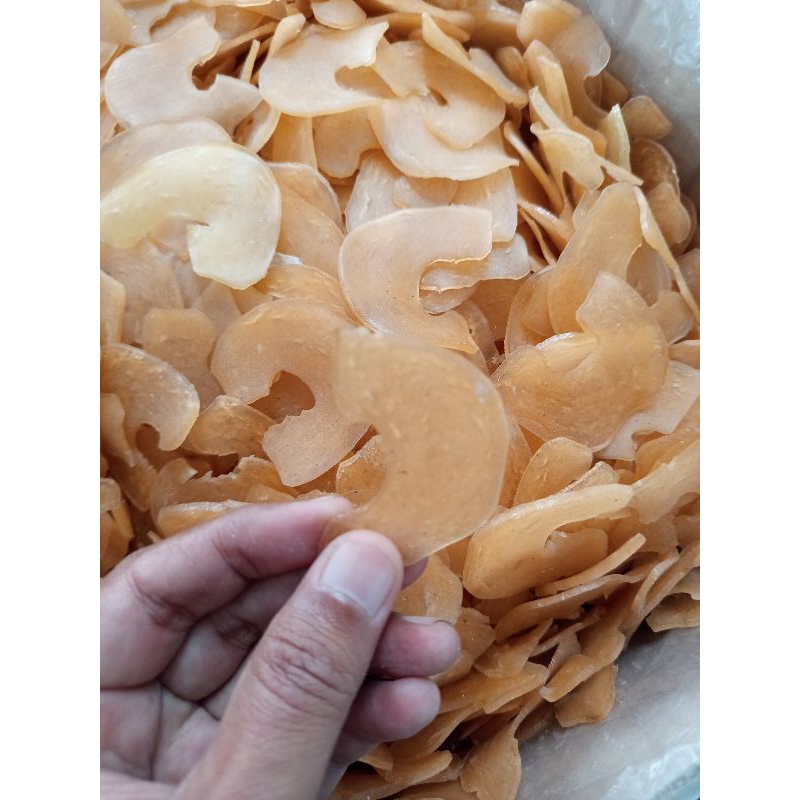 

Kerupuk Udang Seblak kecil mentah