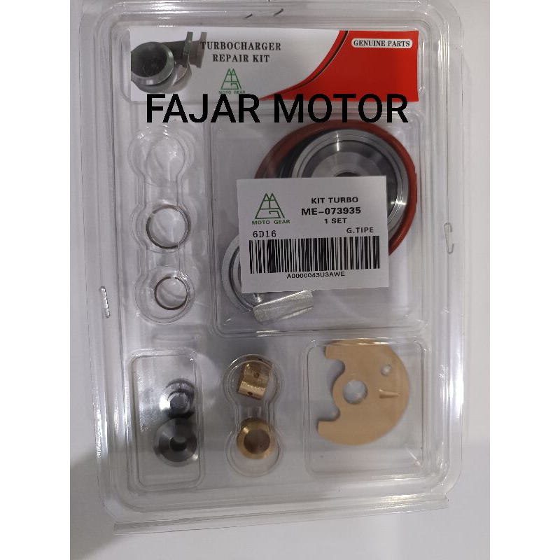 KIT TURBO 6D16T REPAIR KIT REPAIRKIT TURBO 6D16T