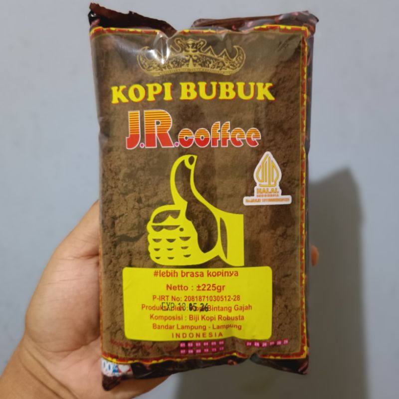 

Kopi Jempol Lampung 225gr Cap JR.coffee Asli Kopi Lampung