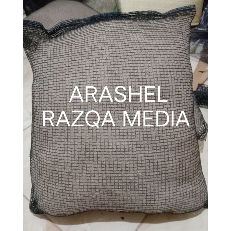jaring bekas nelayan media filter kolam koi