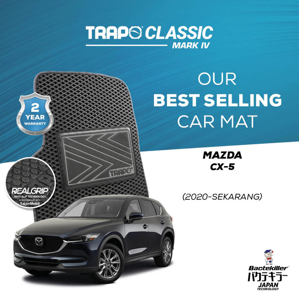 Karpet Mobil Premium Trapo Mazda CX-5 (2020-Sekarang) Karpet Mobil CX5 Fullset