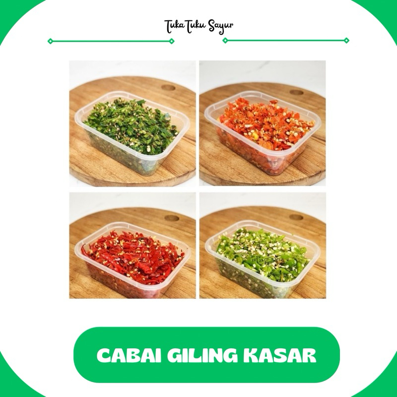 

CABAI GILING KASAR 100gr - TukaTuku Sayur
