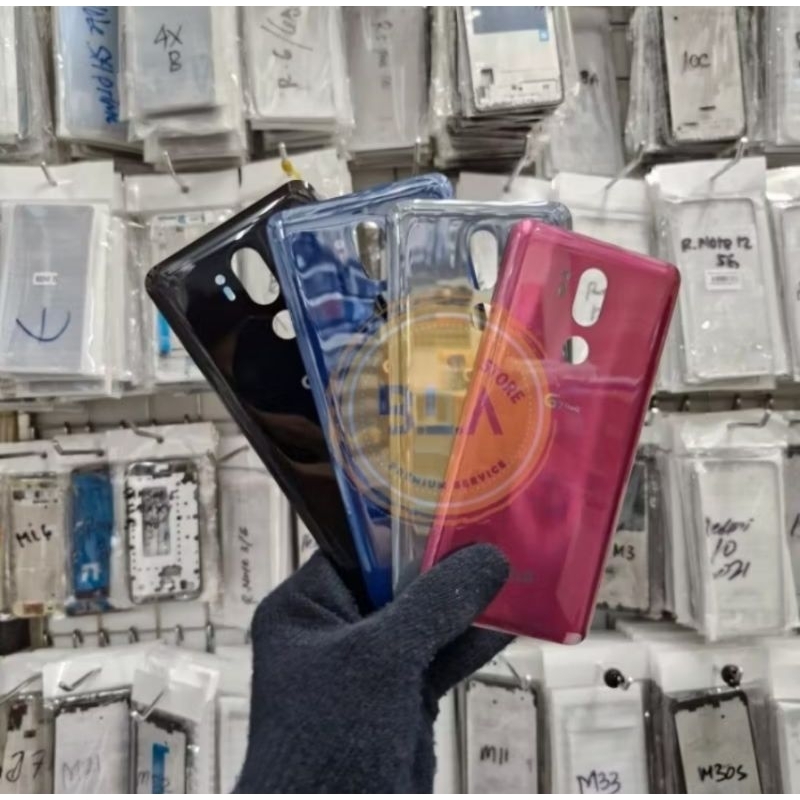BACKDOOR - BACKCOVER - TUTUP BELAKANG BATERAI LG G7 BACK CASING