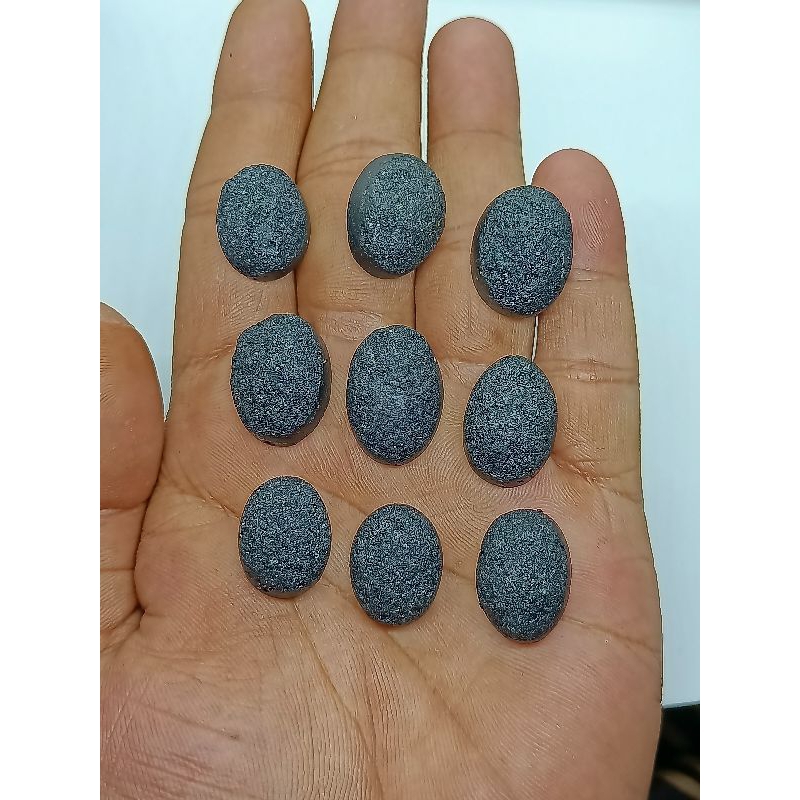 Grosir 1 Kodi / 20 Pcs , Batu Meteor Badar Besi , Natural Nempel Magnet