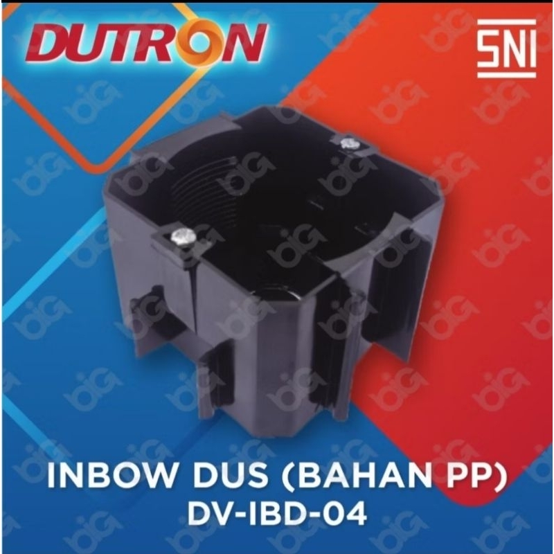 IB Dus hitam/kotak saklar tembok