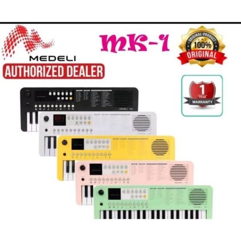 Mini piano keyboard Medeli mk1 drumband