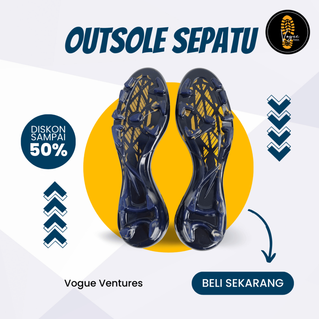 [COD] Outsole Sepatu Bola Model Mizuno - Karet Sepatu Bola Universal - Sol Sepatu Bola