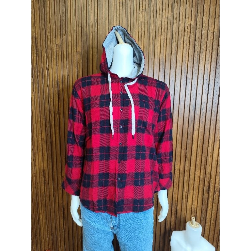 flanel hoodie Benhill -second