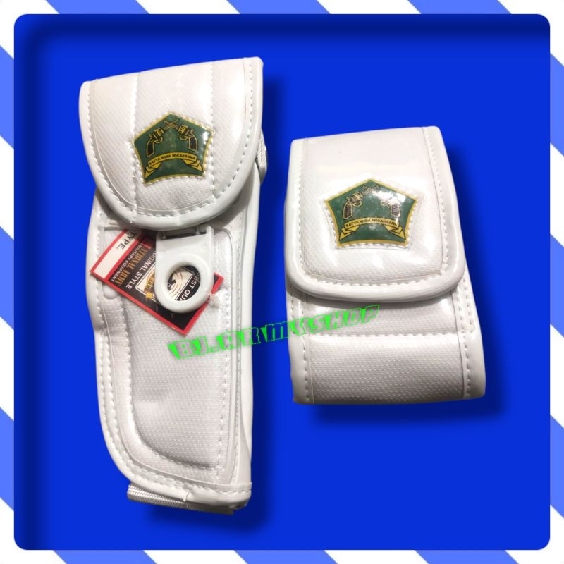 Holster sarung pistol FN Pm Pom + Magazine/Tas Hp Polisi Militer Full Tertutup LOGO SEGILIMA