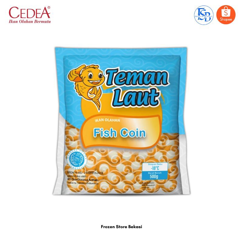 

FISH COIN TEMAN LAUT 500GR