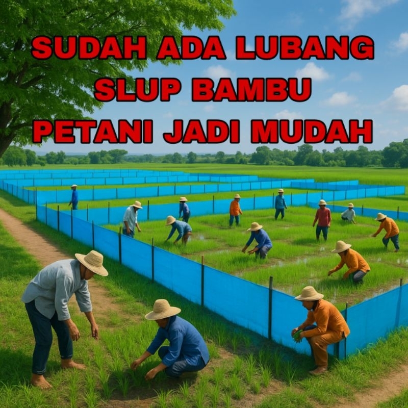 RB Plastik Fiber Pinian Pagar Sawah TERMURAH