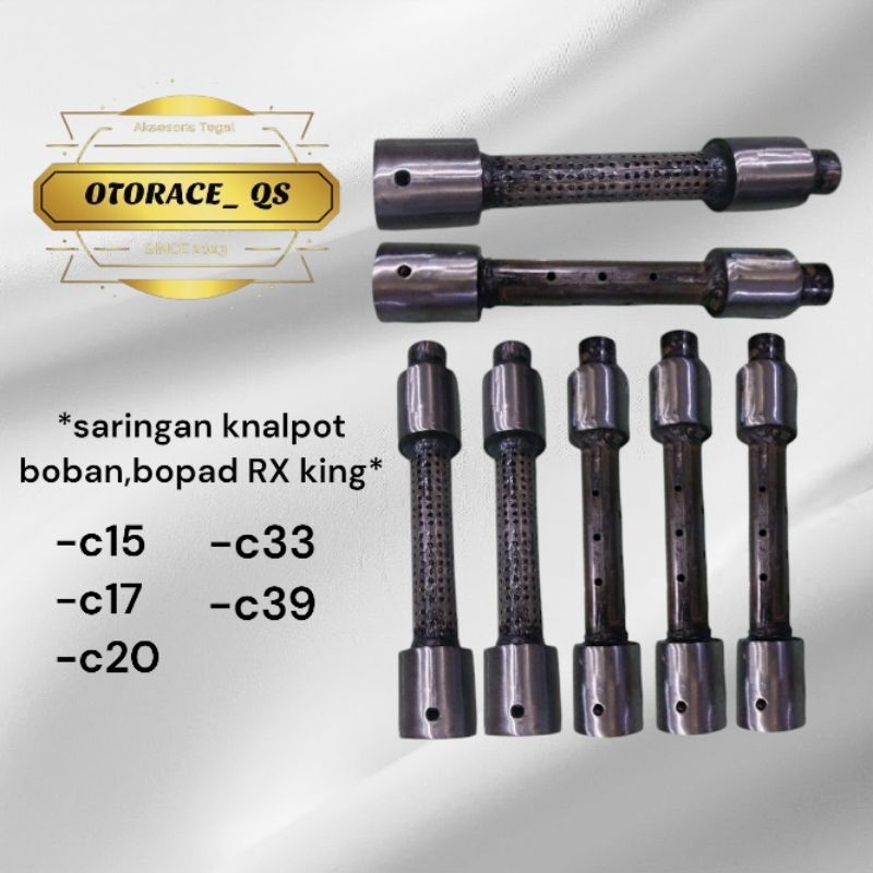 saringan sarangan boban,bopad knalpot RX king