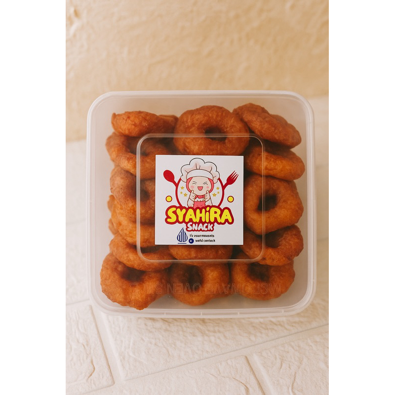 

Kue Cincin / Ali Agem 30 pcs by SyahiraSnack – Camilan Tradisional Manis & Gurih!