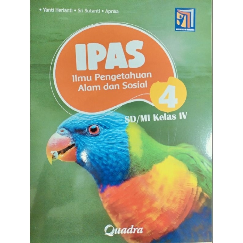 IPAS Kelas 4 SD Penerbit Quadra Kurikulum Merdeka