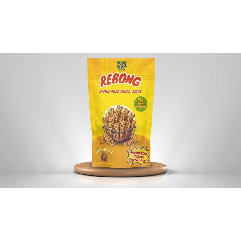 

REBONG- KRIPIK GEDEBOG PISANG (3 VARIAN)