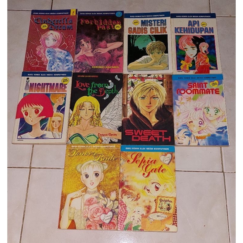 komik CINDERELLA DREAM 1 / FORBIDDEN PAST 3 / MISTERI GADIS CILIK / API KEHIDUPAN / NIGHTMARE / LOVE