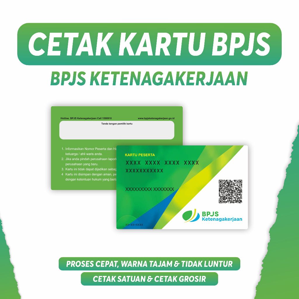 Cetak Kartu BPJS (BPJS Ketenagakerjaan)