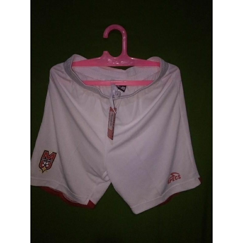 celana olahraga specs short malut united fc away