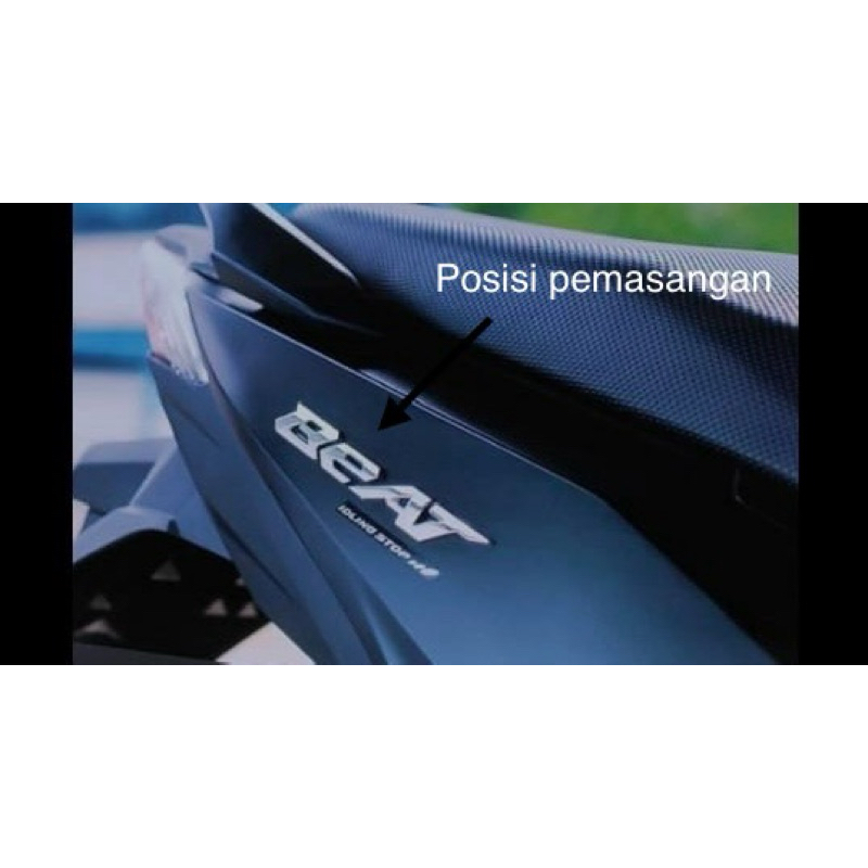 Emblem HONDA BEAT 3D // Emblem BEAT