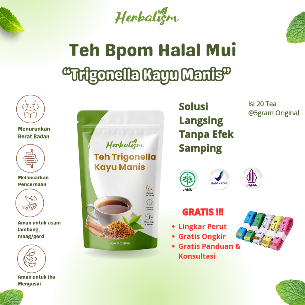 

1 Pcs (Isi 20 kantong) Teh Detox | Pelangsing | Penurun Berat Badan | Perut Buncit BPOM HALAL