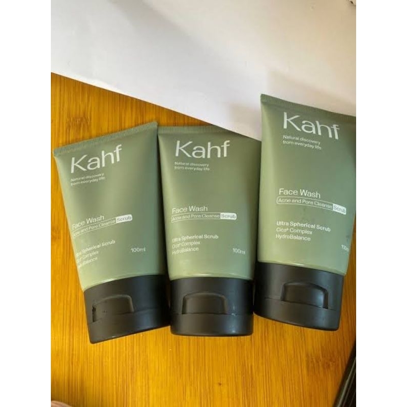 FACE WASH KHAF SCRUB ACNE & PORE CLEANSE 100 ML (IJO MUDA)