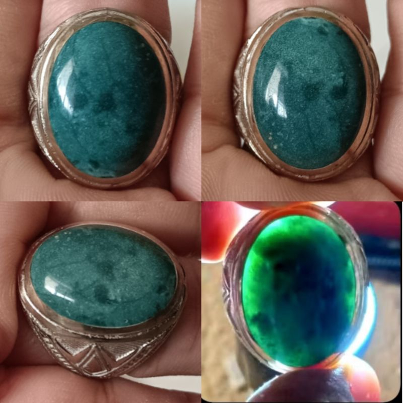 Natural Hejo Bungbulang Garut ijo Hijau - Semi Kristal - NTD