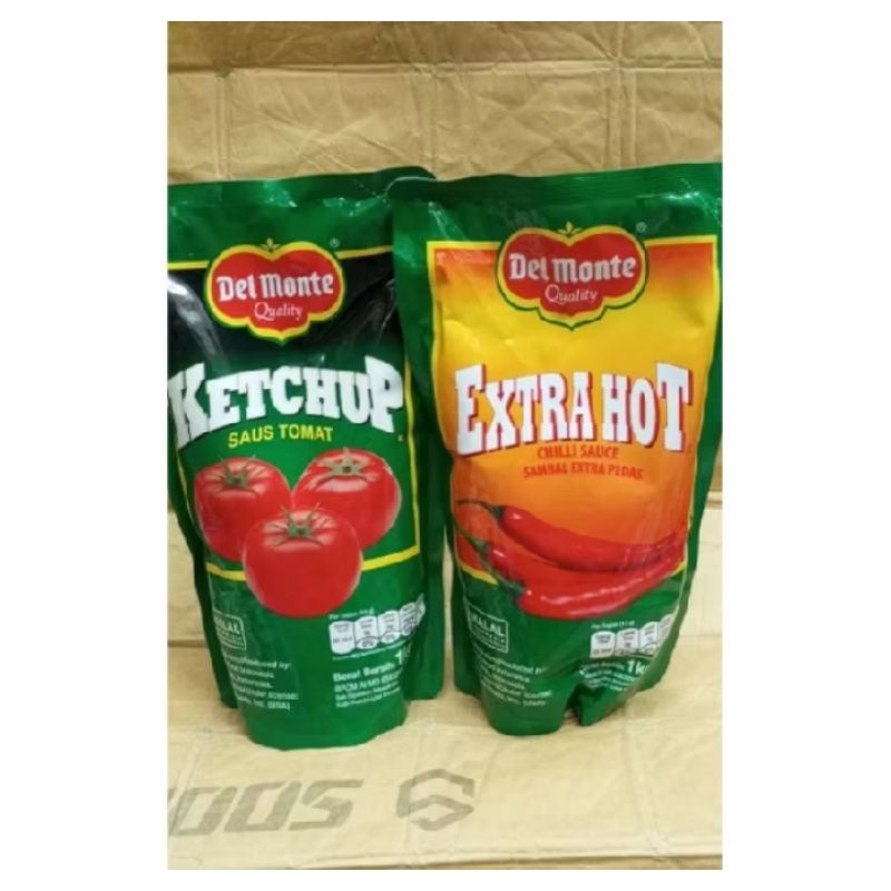 

saos sambel dan tomat delmonte 1kg