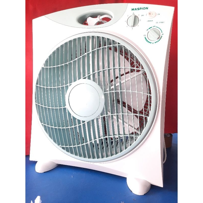 Maspion Box Fan EX2109 Kipas Angin Kotak Duduk Meja EX-2109T kipas kotak duduk