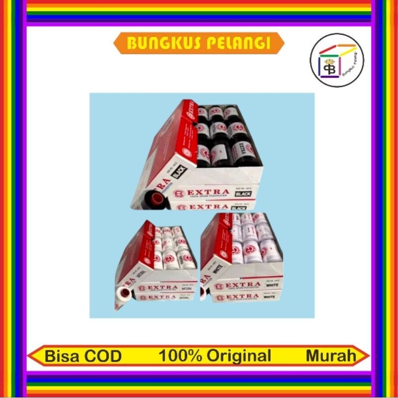 Benang Jahit Extra 500 Yard Satuan / Perlengkapan Jahit