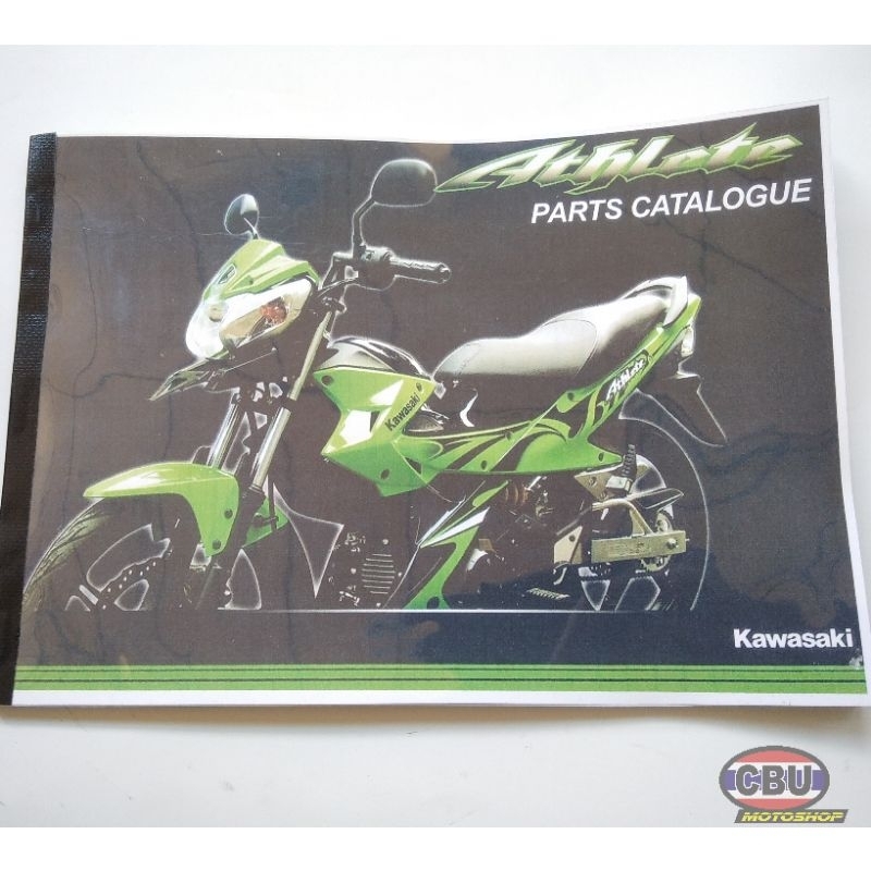 Buku Part Katalog Kawasaki Athlete Facelift 2012
