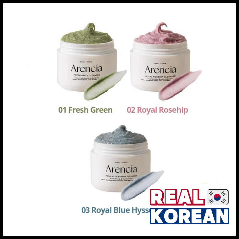 Ready Stock Arencia Cleanser (Arencia Fresh Green Cleanser, Arencia Royal Rosehip, Arencia Royal