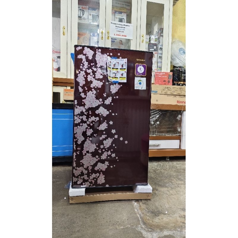 Kulkas Sharp 1 pintu seri SJN-162 sakura