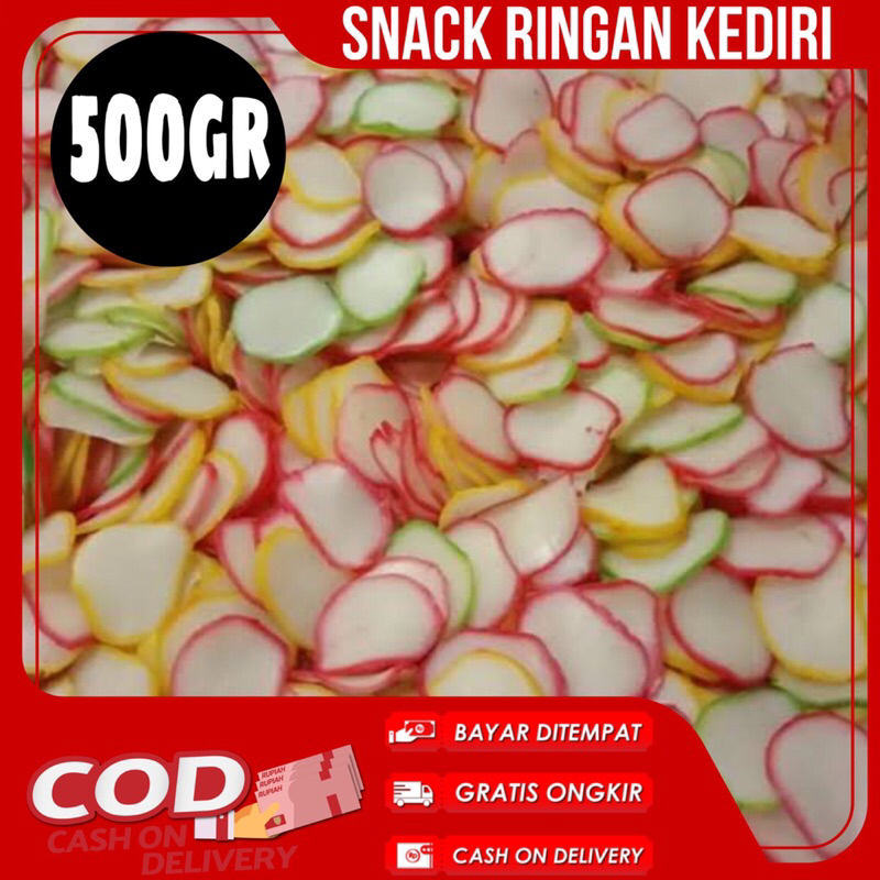

Kerupuk Bawang Bibir 500gr / Kerupuk Bawang Mentah 500gr / Kerupuk Bawang 500gr (Mentah, Bibir)