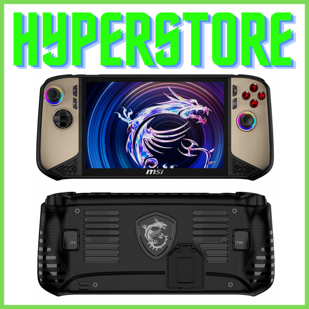 Case MSI Claw 8 AI+ / Casing MSI Claw 8 ai Softcase claw 8 ai+ Skin Cover TPU KickStand Case