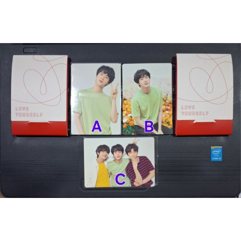 Official MPC Mini Photocard BTS Jin Seokjin LYS MOTS PTD Army Bomb