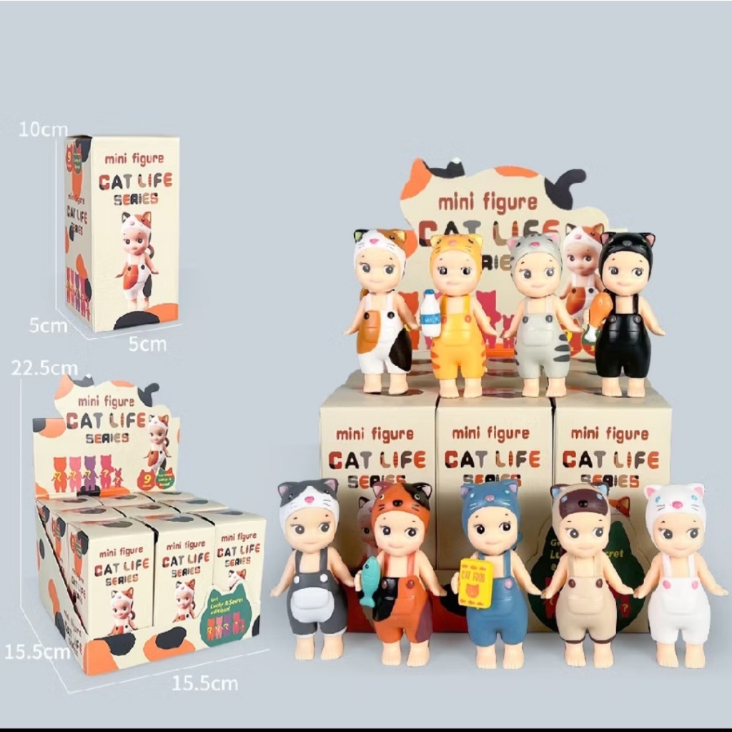 Blind Box Sonny Angel Mini Figure Cat Life Series Dog Life Series