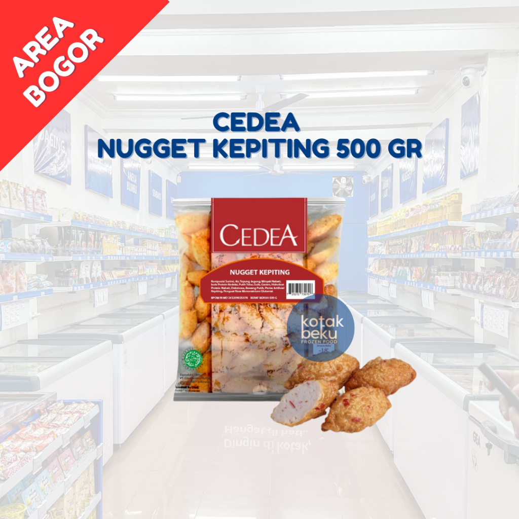 

CEDEA NUGGET KEPITING 500 GR