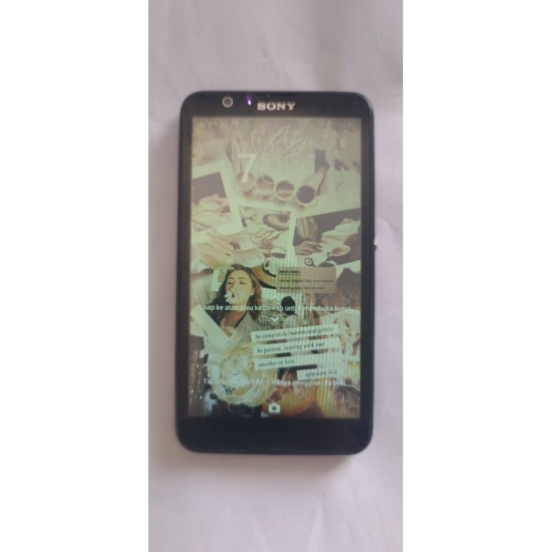 Sony Xperia E2115 E4 touchscreen macet bahan
