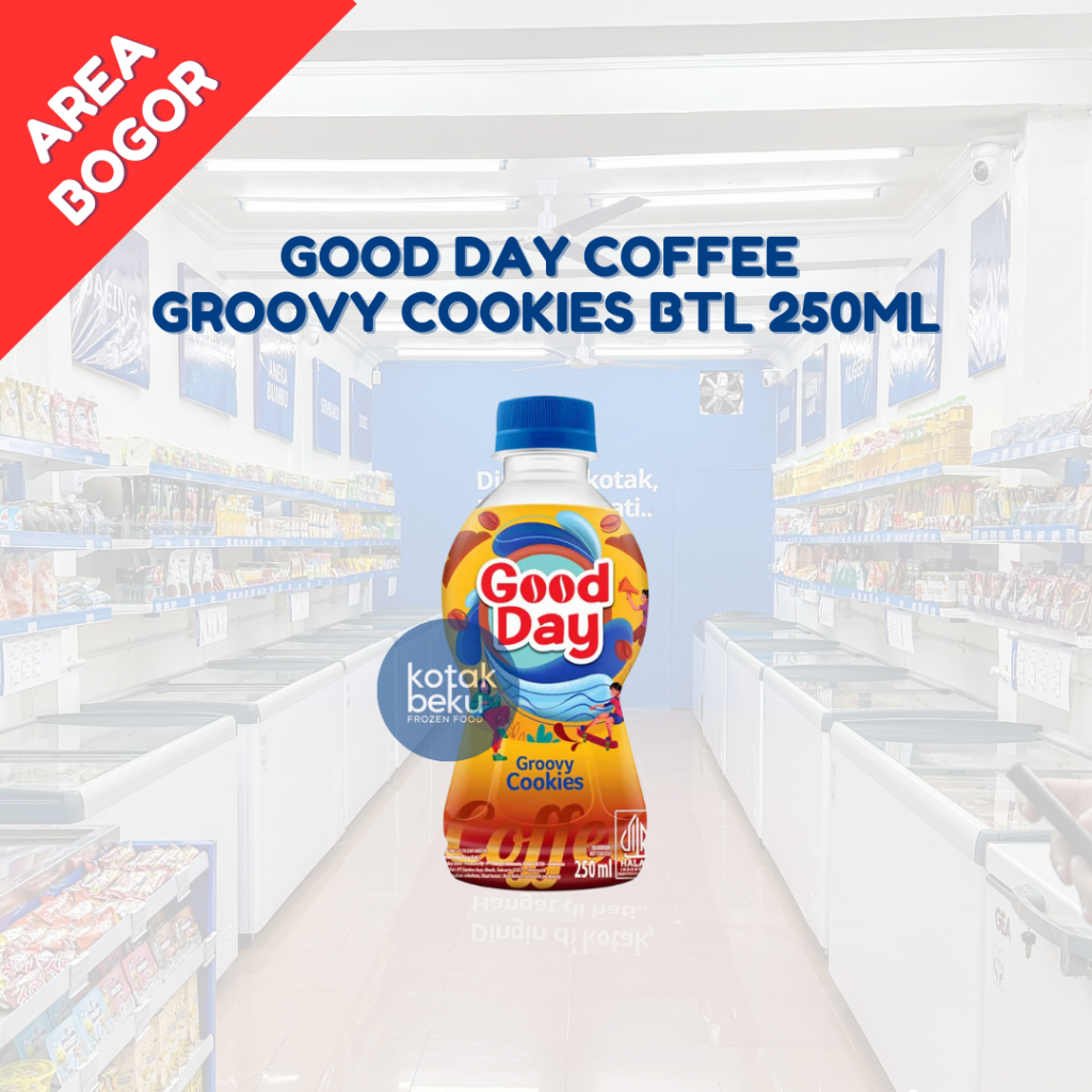 

GOOD DAY COFFEE DRINK GROOVY COOKIES BTL 250ML
