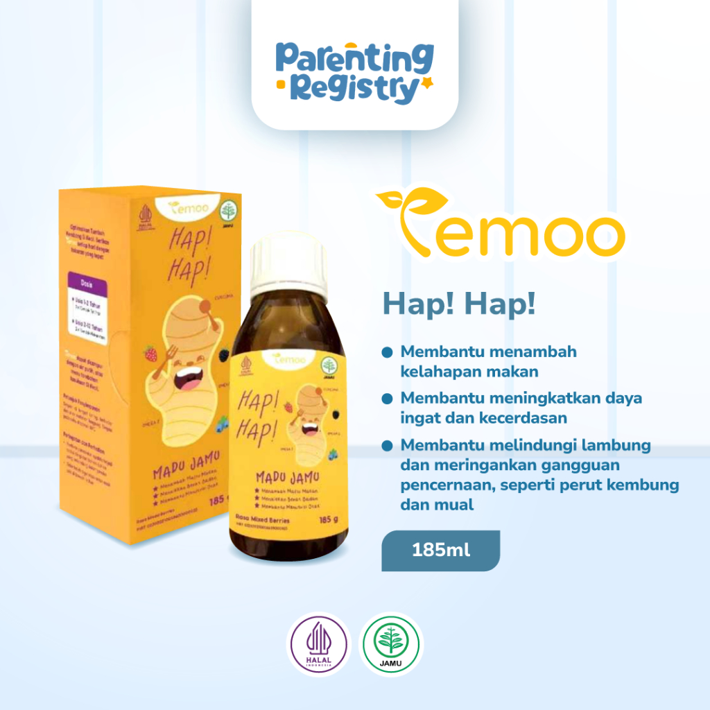 

Parenting Registry | Temoo Hap Hap Madu Jamu 185gr