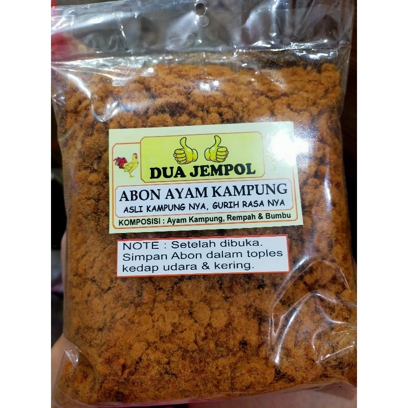 

Abon Ayam Kampung premium 260gr