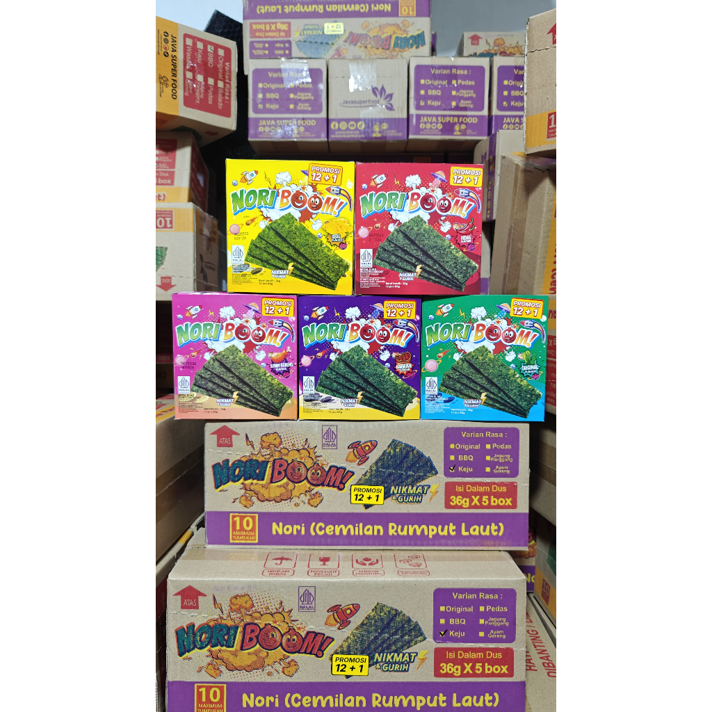 

Cahayadstore Nori Boom Tion - 1 Box Isi 13 Pcs