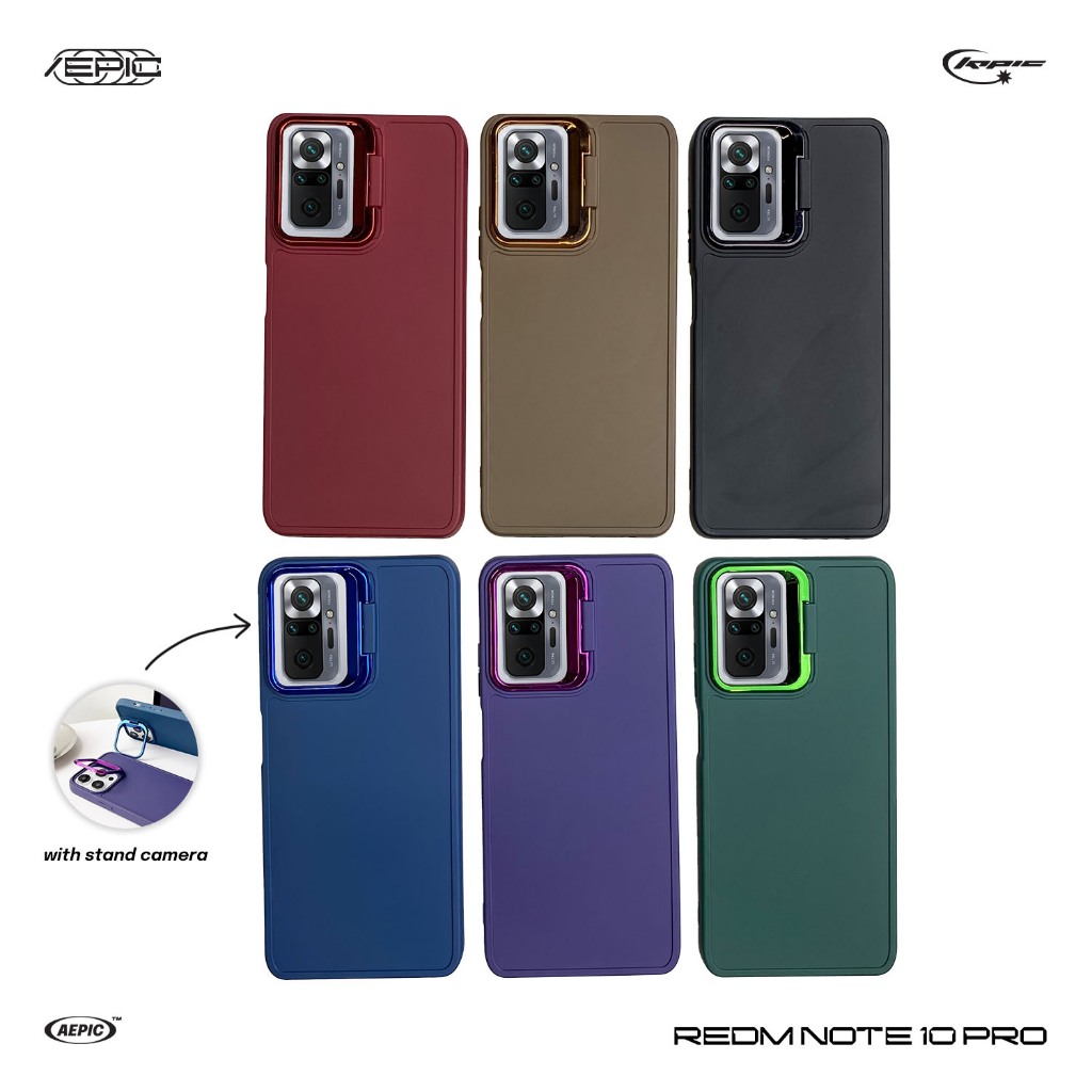 CASE REDMI NOTE 10 PRO Standing Ring Camera Aepic Case